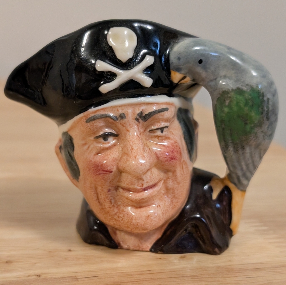 vintage Royal Doulton "Long John Silver" Toby Jug